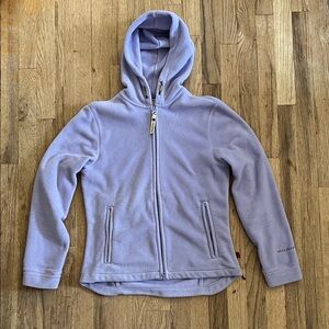 Woolrich Women’s Lavender Fleece Fill Zip Jacket Small